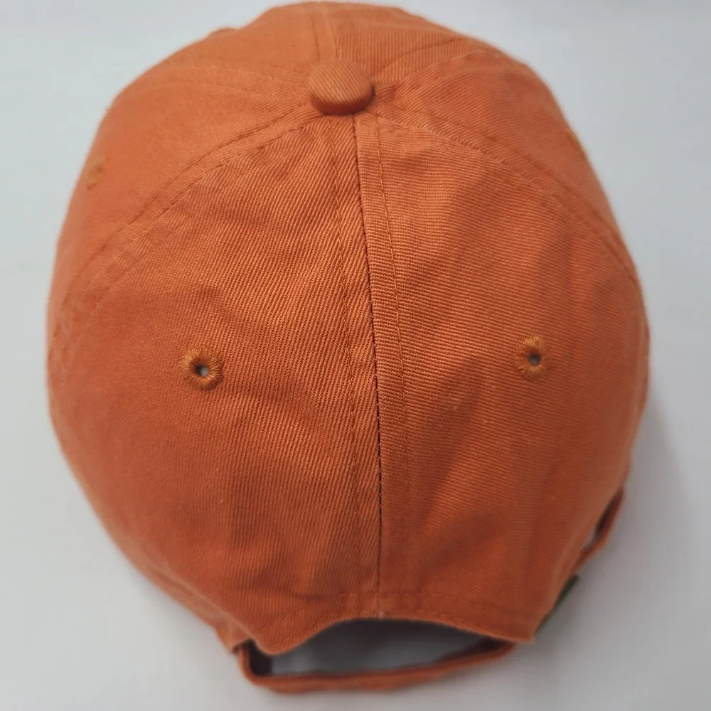 Ridgid Hat Strapback Orange Black Tool Brand Construction Workwear Casual Men